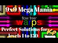 Flow Free Warps - 9x9 Mania Pack