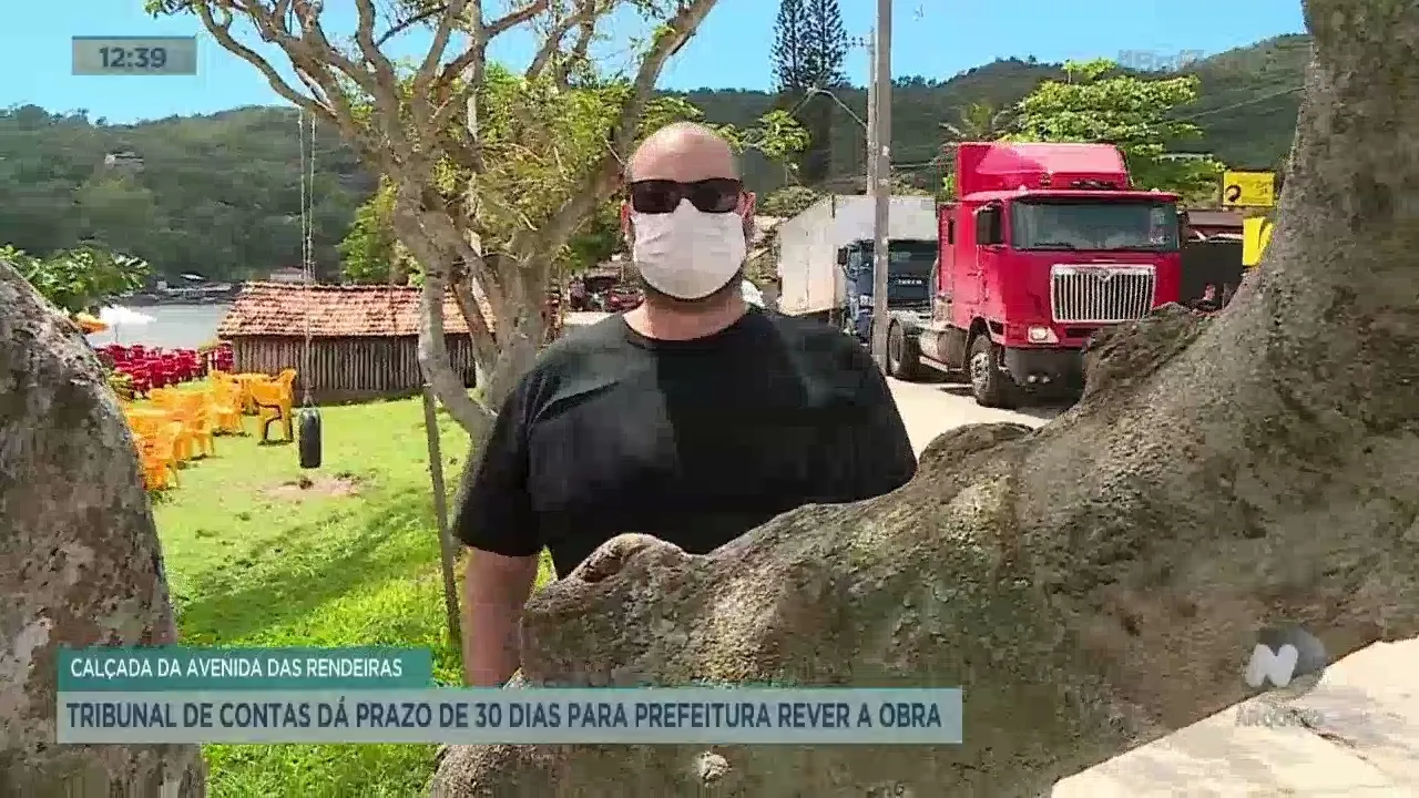 Avenida das Rendeiras: Tribunal de Contas dá prazo de 30 dias para prefeitura ver a calçada