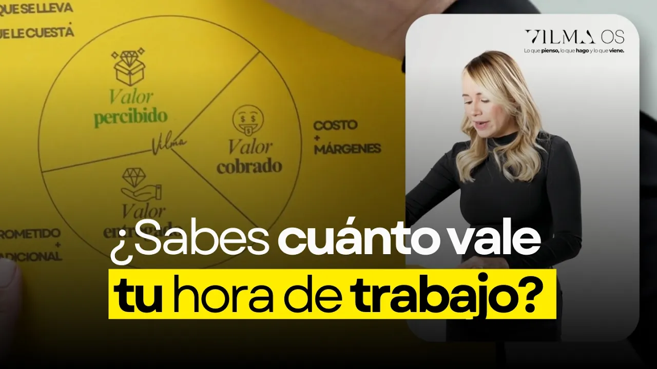 Valor percibido vs valor entregado: el marco para cobrar mejor - #VilmaNúñez