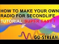 Download Lagu SECONDLIFE | 🎶📡 HOW TO MAKE AND HOST YOUR OWN RADIO ON SECONDLIFE ?  CLUB/ STORE / DJ