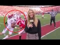 NFL Female Reporters Getting Hit