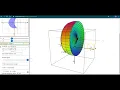 CalcPlot3D - Surface of Revolution