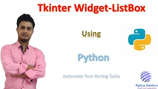 Creating a List Box in Tkinter Widget Python