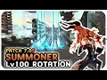 SUMMONER Level 100 Rotation Showcase 2 48s 2 Mins Dawntrail Patch 7 05