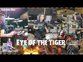 Download Lagu Survivor ~ Eye Of The Tiger - Rocky [ cover ] Drums \u0026 Percussion by Kalonica Nicx