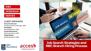 Job Search Strategies RBC Branch Hiring Process