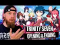 Lagu Subscriber voted! Trinity Seven Op \u0026 Ed Reaction