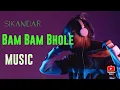 Lagu Bam Bam Bhole Salman Khan ||  Salman Khan bam bam bhole song || Sikandar|| Bam Bam Bhole song Salman