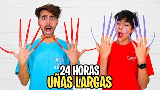 24 HORAS CON UNAS EXTREMADAMENTE LARGAS