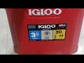 Igloo Latitude 30 Cooler - Stays Cold 3 Days