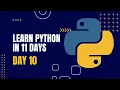 Learn Python in 11 days File Handling Dhaapps Python course Day 10 Webscrapping anaconda