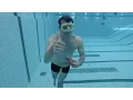 How to do a 50 meter underwater swim Olympic pool dynamic apnea