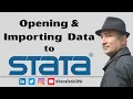 STATA1 Opening Importing the Data to STATA