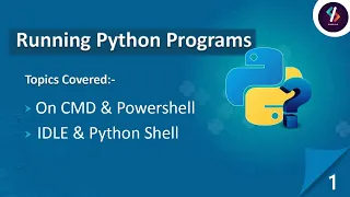 Python Tutorial for Beginners in Hindi How to run Python program on CMD