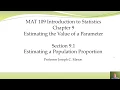 MAT 109 Chapter 9 Section 9 1