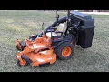 FOR SALE 2011 SCAG TIGER CAT 61 MOWER WITH TRIPLE BAGGER 5 995 00