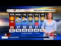 The warm-up continues bringing summer-like temperatures
