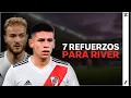 Lagu 7 REFUERZOS que SUENAN en RIVER PLATE para el 2026 | MERCADO DE PASES