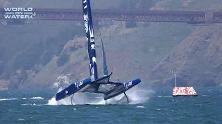 SailGP Practice Day San Francisco May 02 19 and Team USA is Nosediving in their tacks