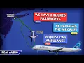 Download Lagu 3 injured passengers and damaged aircraft. JetBlue Airbus A321neo encounters turbulence. Real ATC