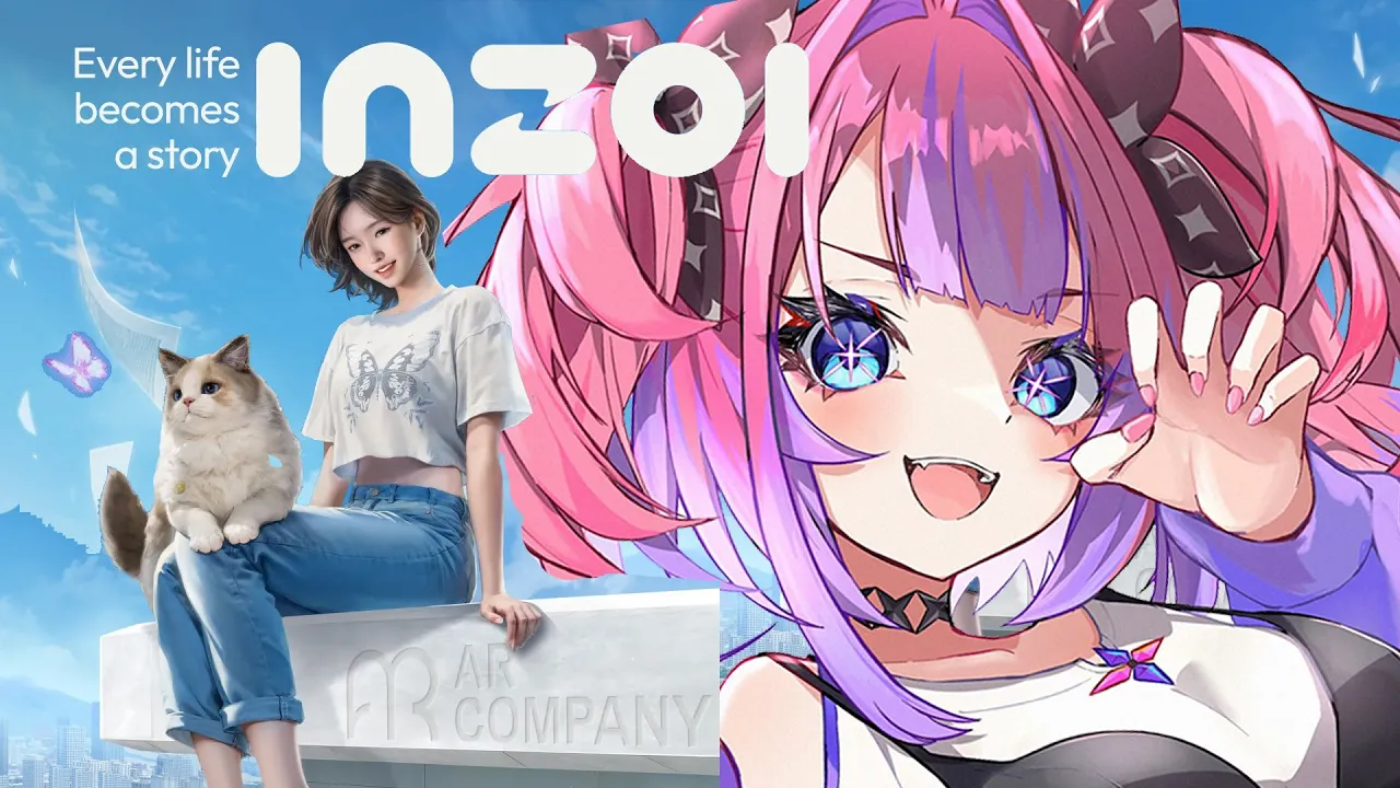 【 inZOI 】もう一人のわたし！リアルライフシミュレーターで新たな人生を！【#綺々羅々ヴィヴィ #hololiveDEV IS #FLOWGLOW】