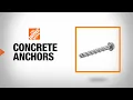 Types of Masonry and Concrete Anchors The Home Depot