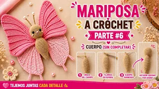 🦋 ¡El Patrón de Mariposa que Puedes Usar Una y Otra Vez! 🧶 | Parte 6