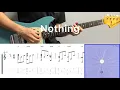 Download Lagu Bruno Major - Nothing (guitar cover with tabs \u0026 chords)