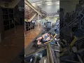 Hack Squat Machine Lunges