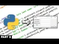 REGISTRATION FORM in PYTHON PART 2
