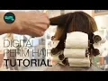 K Beauty Digital Perm Tutorial for Extremely Damaged Hair - Complete Process of Digital Perm f