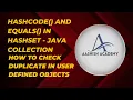 HashCode and Equals in Java Collections Java collection tutorial Java interview questions