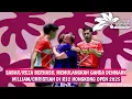 Download Lagu 🔴LIVE - Sabar K Gutama/M Reza P Isfahani Vs William K Boe/Christian F Kjaer - Hongkong Open 2025
