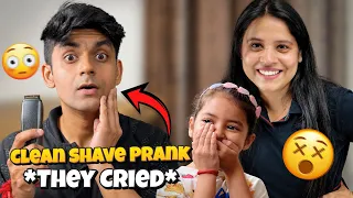 Clean Shave Prank On My Wife And Daughter | Nitsiya TV | Vlog #220