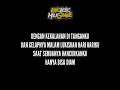 Kingkong Milkshake - Dengan Kekalahan (Volver - Kalah Cover) Lirik