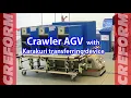 Underrun AGV with Karakuri transfer device