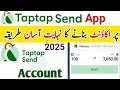 Taptap send par account kaise banaye how to create account on taptap send Taptap App