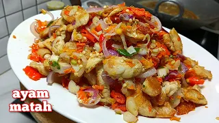 ayam  goreng dimasak begini enak banget
