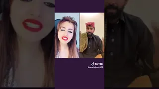 اسمع امل سالم مع باكستاني يغني خطر غصن القناء تموت ضحكه 