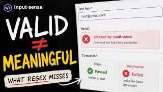 Why Is It Getting Blocked Regex Says It s Valid input-sense