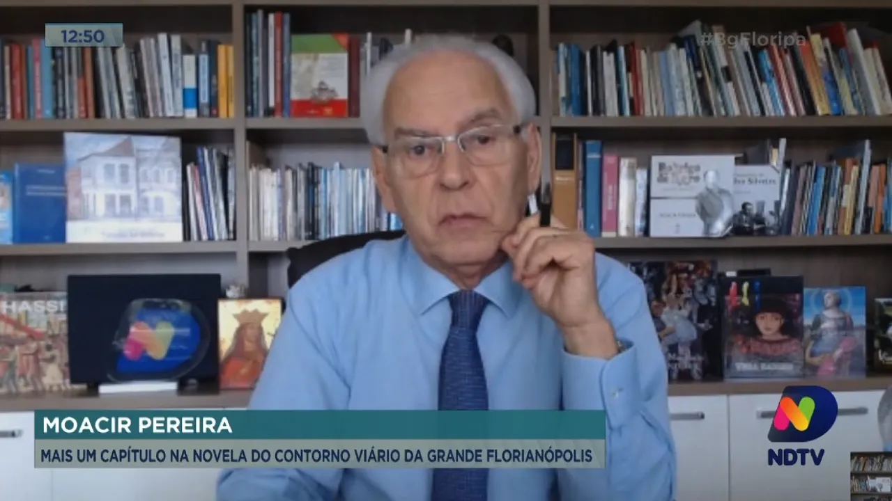 Moacir Pereira comenta a visita do Presidente Jair Bolsonaro em Santa Catarina