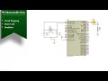 Delay function of PIC16F628A Blinking LED with 1s delay Simulation