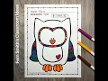 Fall Coloring Pages Bundle Printable Distance Learning