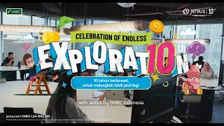 Merayakan Ulang Tahun ke-10 Jenius