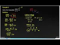9 Solving Rational Inequalities Example 2