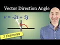 How to Find the Direction Angle of a Vector