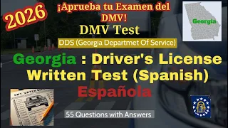 2026 Georgia DMV Permit Test in Spanish Georgia DMV Exam 2025 in Spanish