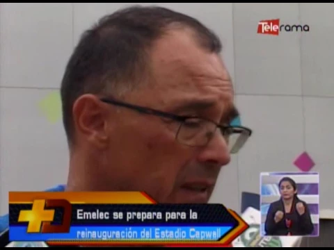 Emelec se prepara para la reinaguración del Estadio Capwell