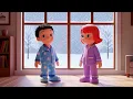 Snowflake Float ❄️ | Calm Lullaby Song for Kids | Gentle Mom Voice Nursery Rhyme