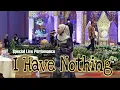 Download Lagu I Have Nothing Cover Live Perform Vanny Vabiola